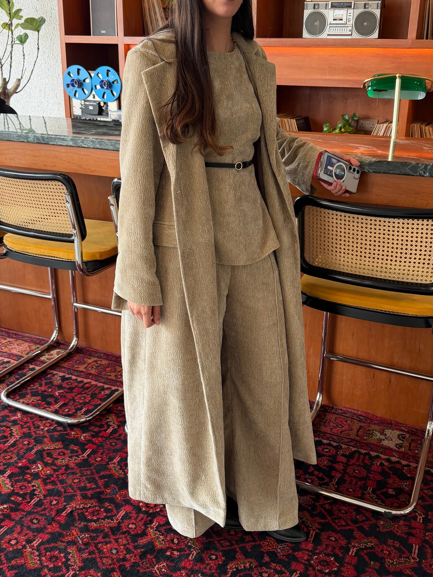 Velvet Three-Piece Suit