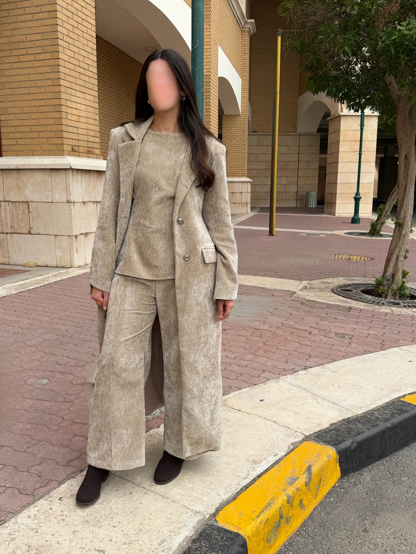 Velvet Three-Piece Suit